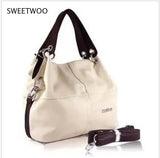 Women Messenger Bucket Bags Pu Leather Small Shoulder Ladies Girls Handbags