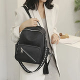 Women Oxford Backpack College Style School Bag