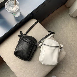 Women Shoulder Bag Casual Tote Outdoor Leather Handbag Zipper Messenger