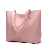Oil Wax Pack Single Shoulder Bag Soft Handbag
