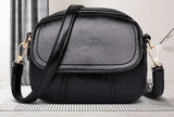 Women's Leather Clutch Bag Patchwork Crossbody Messenger Shoulder Bag