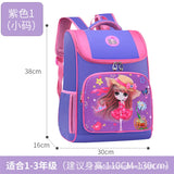 Princess Cartoon Kids Backpack Girls School Bags Orthopedic Schoolbag