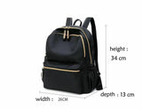 Waterproof Oxford Backpack for Teenage Girls