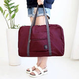 Nylon Foldable Travel Bags Unisex Large Capacity Bag Luggage Women Men