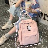 Nylon No Face Man Backpack Bags Waterproof Travel Bags Unisex