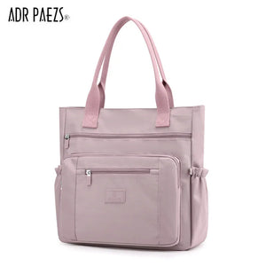 Paez Waterproof Nylon Handbags Women Shoulder Bag Large Capacity Crossbody Tote