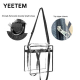 Pvc Women Shoulder Bag Transparent Solid Slung Shoulder Bag