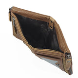 RFID Wallet Men Short Double Zipper Purse Real Leather Wallet