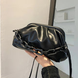Retro Women Hobo Bags Plush Shoulder Crossbody Messenger Bag