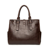 Retro Large-Capacity Briefcase Messenger Men's Bag