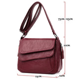 Spring Style Leather Purses Women Shoulder Crossbod