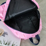 Girl's School Bag Backpack Set - Print Casual Female Bag