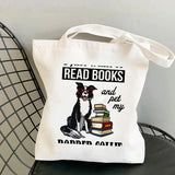 Bones & Botany Print Tote Bag Women Harajuku Shopper Handbag