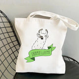Feminism Printed Tote Bag Harajuku Shopper Handbag Girl Shoulder Shopping Bag