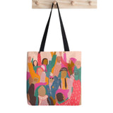WITCH PATTERN Tote Bag Printed Tote Bag women Harajuku shopper handbag