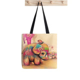 WITCH PATTERN Tote Bag Printed Tote Bag women Harajuku shopper handbag