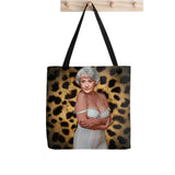 Golden Girls Pattern Tote Bag Harajuku Shopper Handbag Lady Canvas Bag