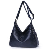 Soft Women Messenger Bags Totes Crossbody Bags Solid Shoulder Bags