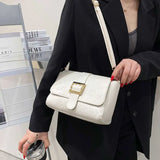 Spring Women's Pu Leather Shoulder Bag - Crossbody Lady Purse