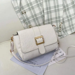 Spring Women's Pu Leather Shoulder Bag - Crossbody Lady Purse