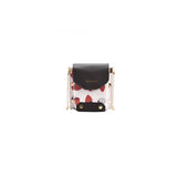 Spring Girl Bag Small Square Shoulder Bag PU Leather Strawberry Printing Phone P