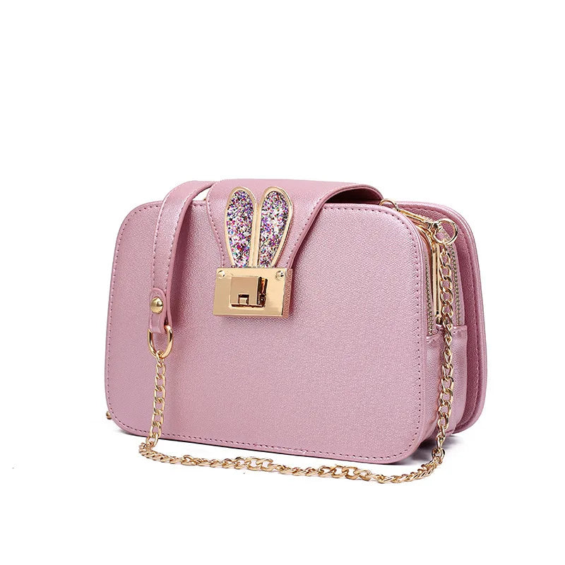 Spring Shoulder Bag Chain Strap Flap Handbags Clutch Bag