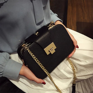 Spring Shoulder Bag Chain Strap Flap Handbags Clutch Bag