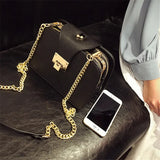 Spring Shoulder Bag Chain Strap Flap Handbags Clutch Bag