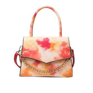 Spring Gradient Rainbow Tie-dye Women's Bag