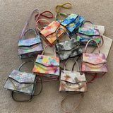 Spring Gradient Rainbow Tie-dye Women's Bag