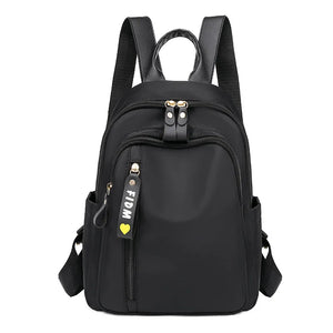 Spring Women's Nylon Backpack Splash Proof Travel Bag