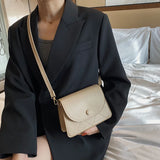 Spring Women's Flap Crossbody Bag Small Square Casual Shoulder Messenger