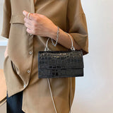 Summer Casual Solid Handbag Chain Crossbody Bag