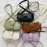 Summer Mini Shoulder Bag Soft Pu Leather Female Crossbody Bag