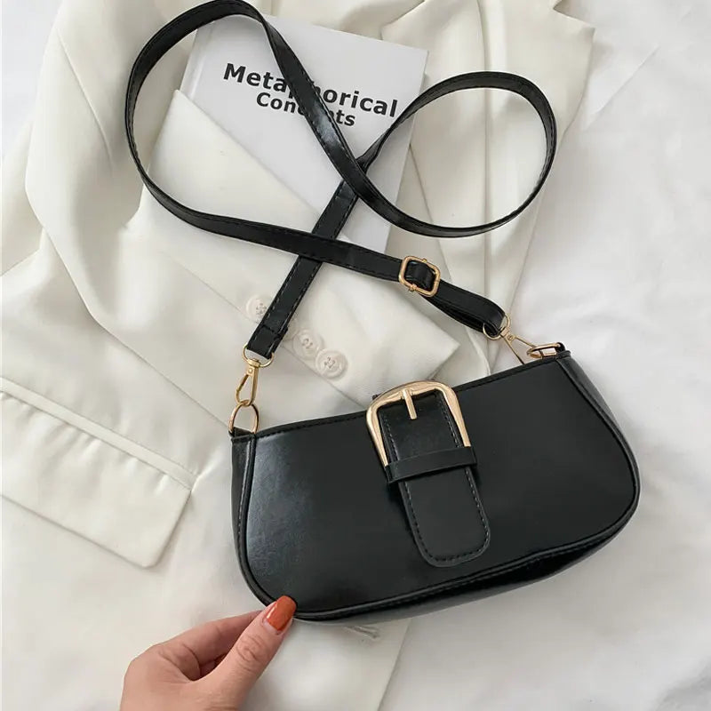 Summer Mini Shoulder Bag Soft Pu Leather Female Crossbody Bag