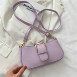Summer Mini Shoulder Bag Soft Pu Leather Female Crossbody Bag