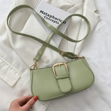 Summer Mini Shoulder Bag Soft Pu Leather Female Crossbody Bag