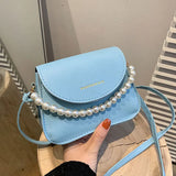 Summer Small Square Handbags For Women Soft Leather Female Shoulder Bag
