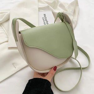 Summer Solid Handbags For Women High Pu Leather Ladies Shoulder Bag