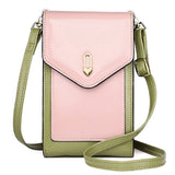 Summer Women's Shoulder Bag Small Flap Crossbody Phone Bag PU Leather Handbags