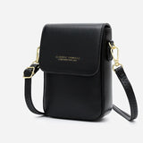 Summer Mini Crossbody Shoulder Bag Women PU Leather Cell Phone Pocket