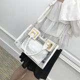 Summer Clear Women's Jelly Shoulder Bag