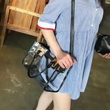 Summer Clear Women's Jelly Shoulder Bag