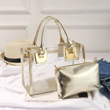 Summer Clear Women's Jelly Shoulder Bag