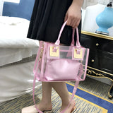 Summer Clear Women's Jelly Shoulder Bag