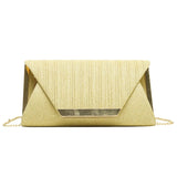 Summer Ladies Evening Bags Chain Shoulder Crossbody Bag For Women Wedding Clutch