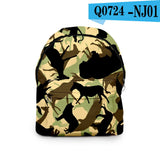 Summer Camo Backpack Lightweight Oxford Cloth