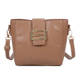 Summer Women's Bucket Bag Solid Shoulder Bag Ladies Handbag Diagonal