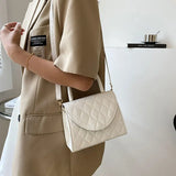 Retro Crossbody Bag Women's Casual Small Bag Pu Leather Female Shoulder Bag