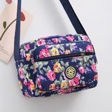 Summer Elderly Canvas Crossbody Bag Women's Bag